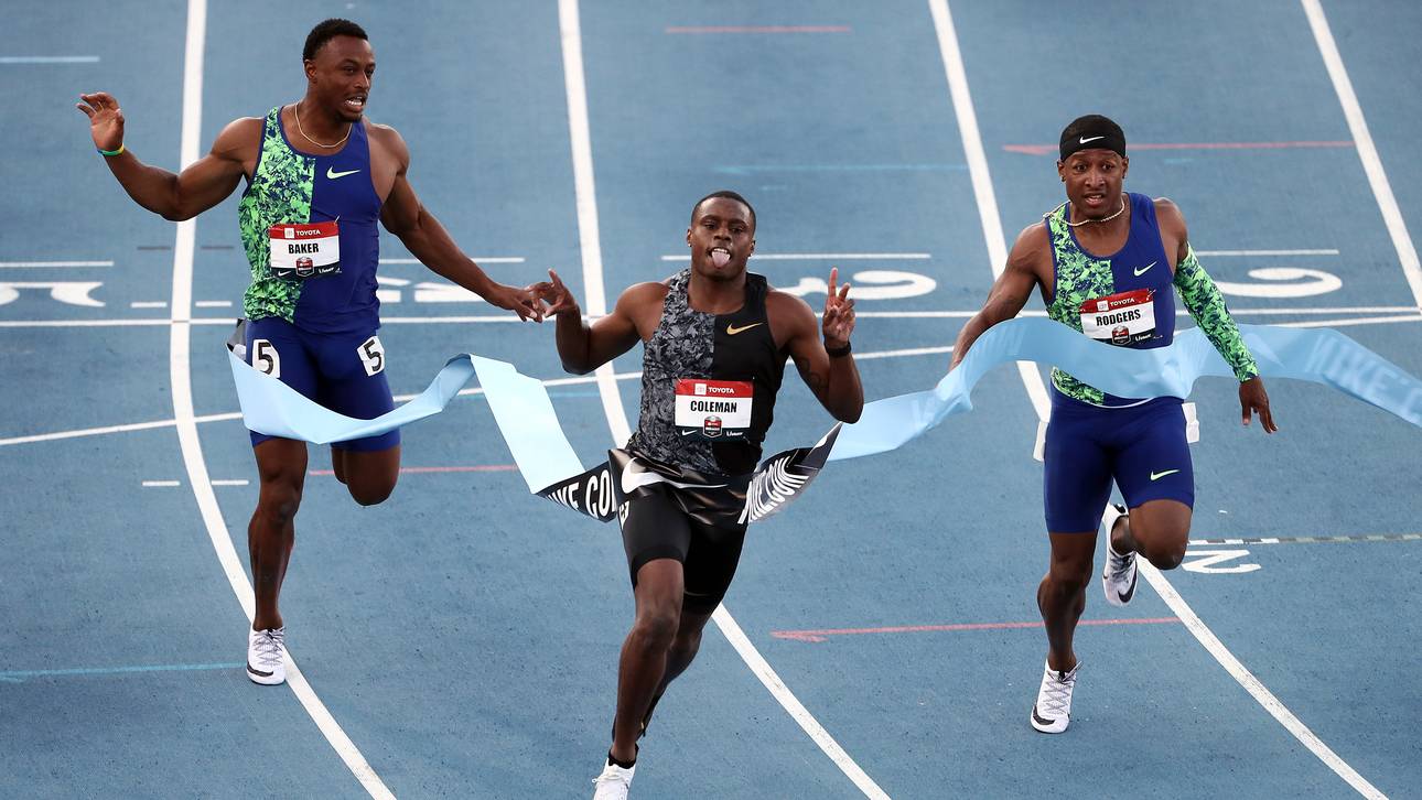 Coleman löst WM-Ticket über 100m