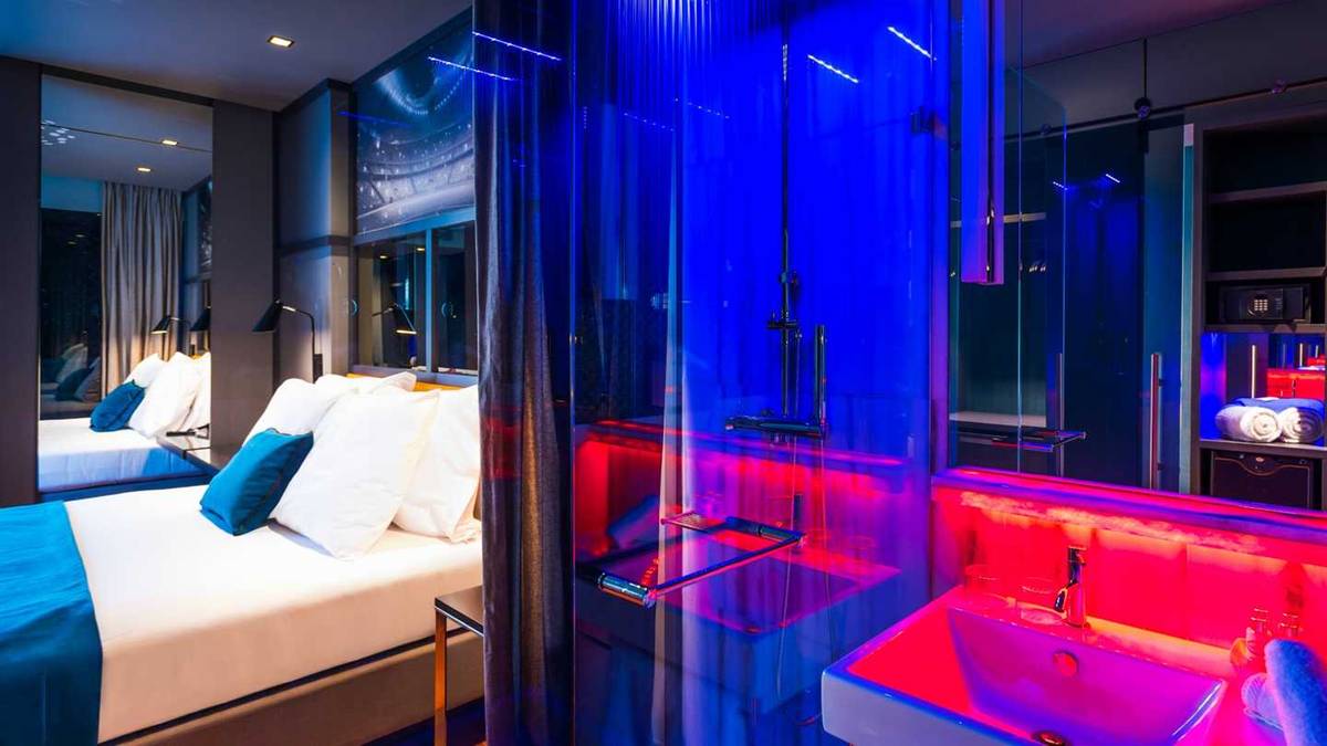 Und so sieht ein Schlafzimmer im CR7-Hotel aus