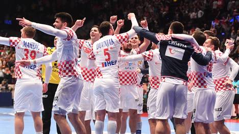 Kroatien steht nach dem Sieg im Halbfinale