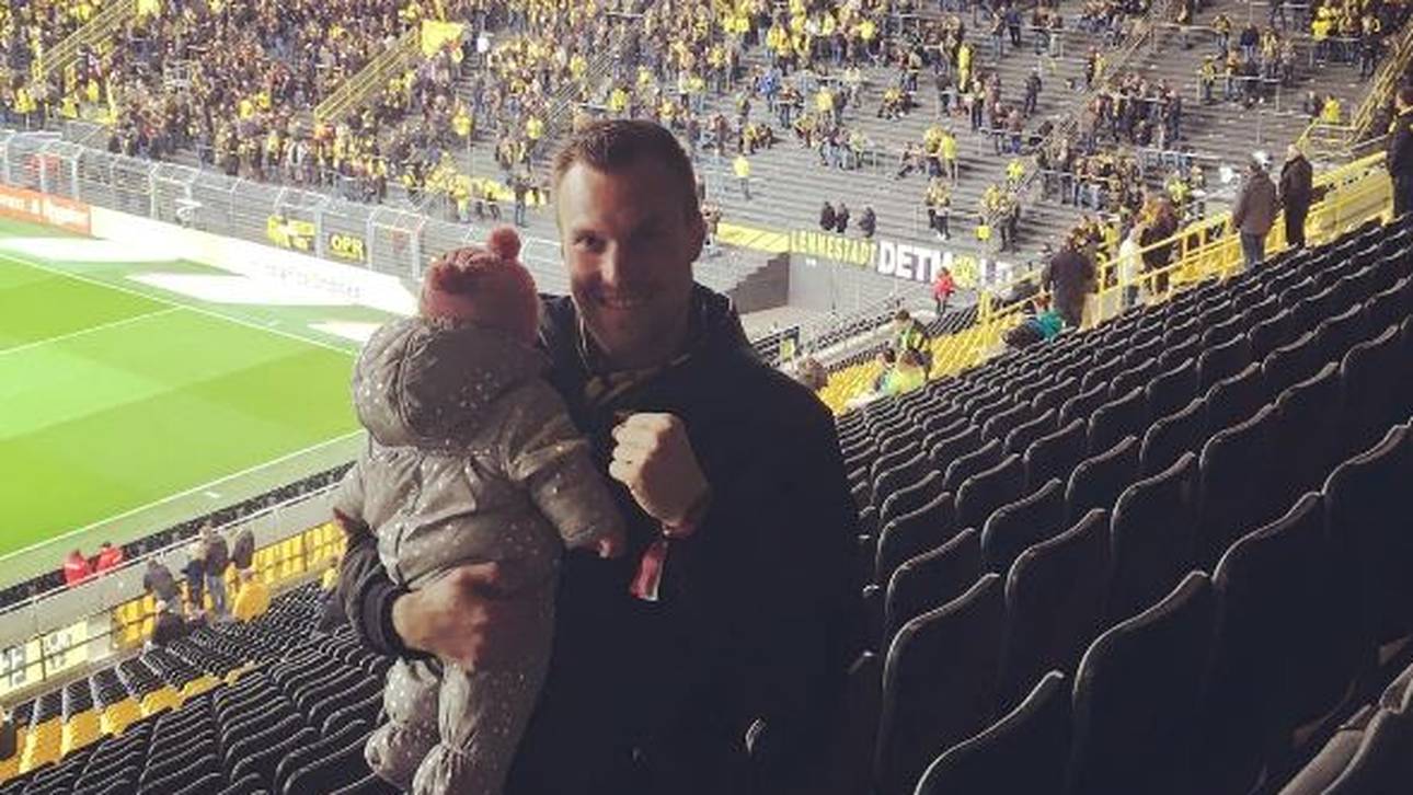 Großkreutz besucht BVB-Spiel