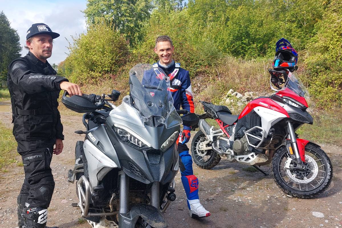 Tim Schrick auf der Ducati Multistrada I Offroad-Enduro am Bilster Berg I Triebwerk I ab 6