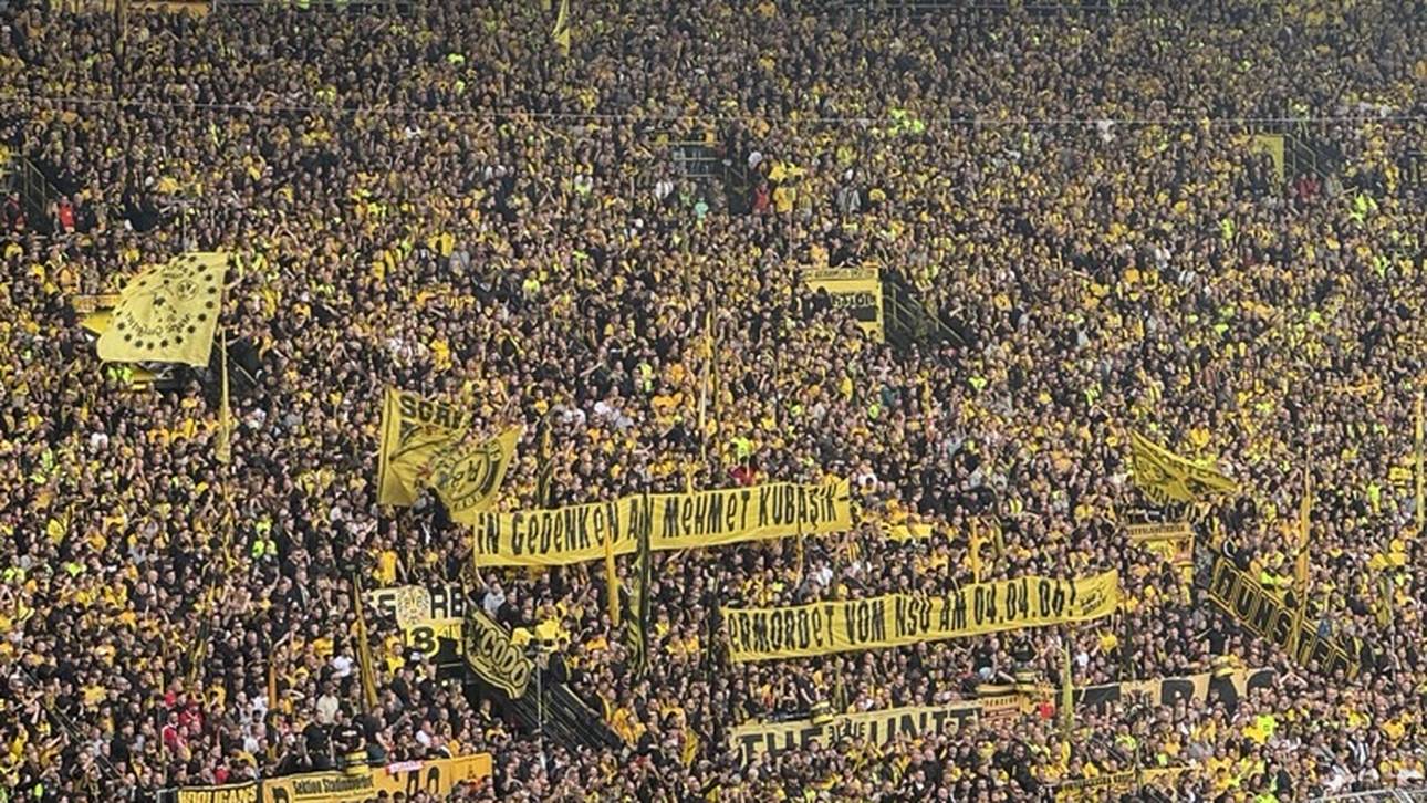 Dortmunder Anhänger erinnern an Mehmet Kubasik
