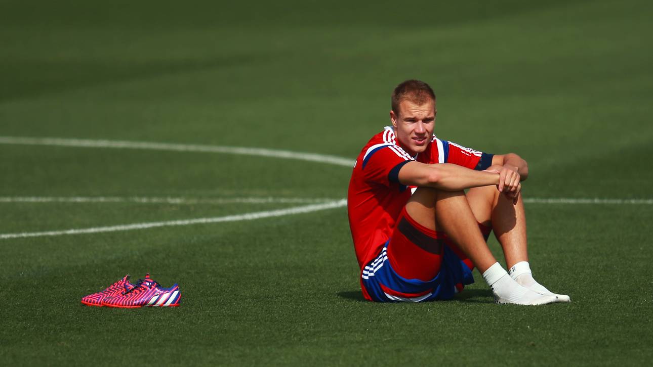 Badstuber trainiert wieder mit Ball