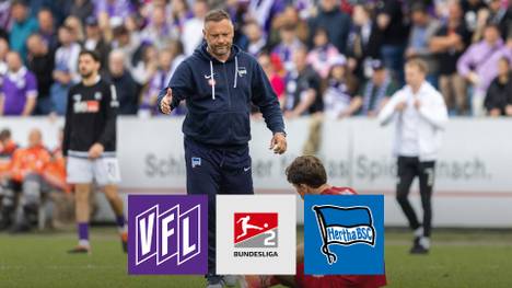 Pál Dárdai bleibt ein Sieg im letzten Spiel als Hertha-Trainer versagt. Stattdessen verabschiedet sich das abgeschlagene Schlusslicht Osnabrück mit Anstand in die 3. Liga.