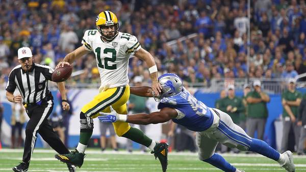 PLATZ 20 - AARON RODGERS (Green Bay Packers, 40.074 Passing Yards)