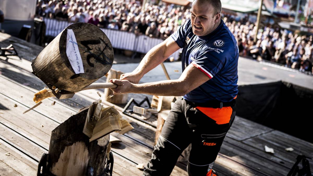 PIERRE PUYBARET: Für den Mann aus der Region Rhone-Alpen ist die Stihl TIMBERSPORTS® Champions Trophy 2018 der Höhepunkt seiner bisherigen Karriere. Er ist ein erfahrener Athlet, der 2014, 2015 und 2017 die französische Meisterschaft gewann und bei der Weltmeisterschaft 2017 einen guten sechsten Platz belegte
