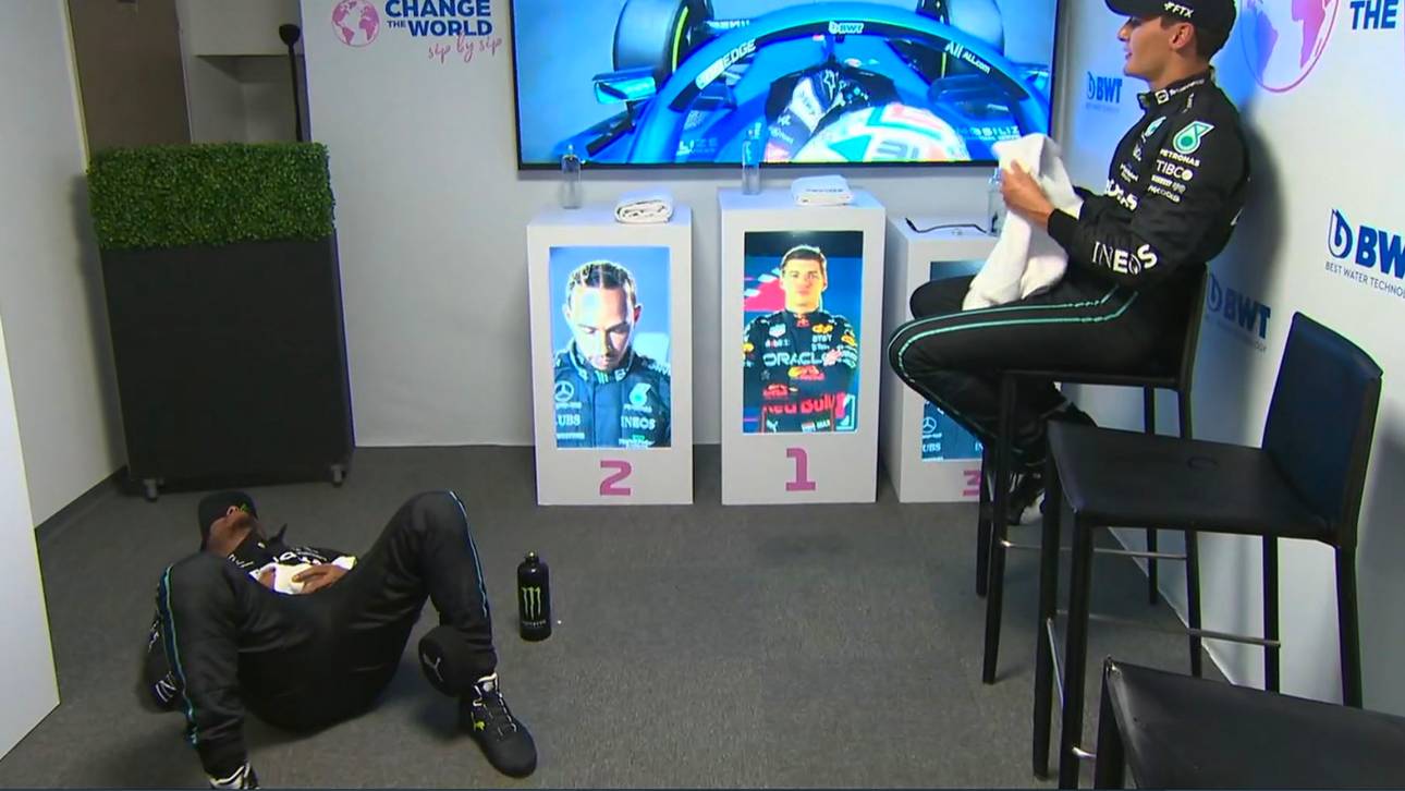 Warum Hamilton plötzlich am Boden lag