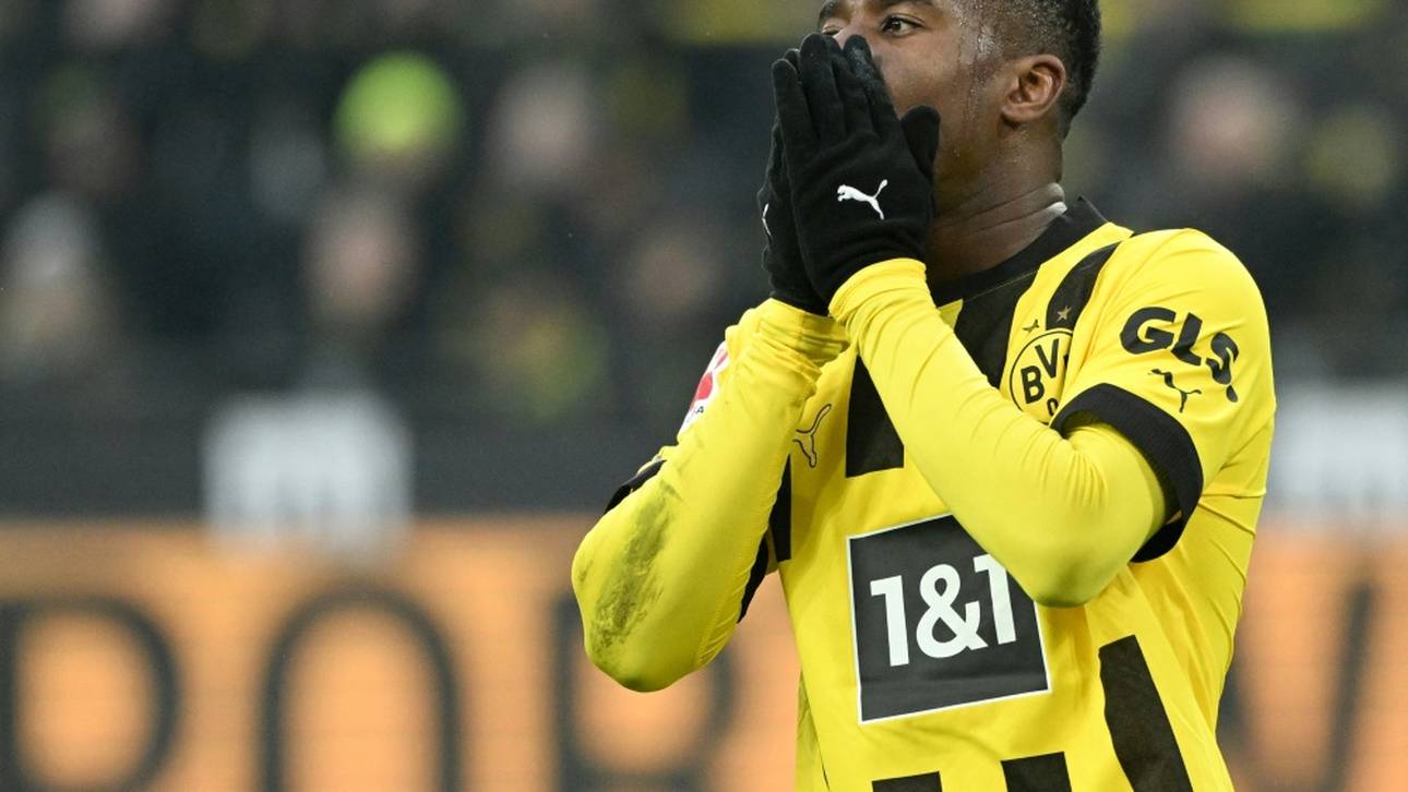 Dortmund: Moukoko fällt mit Syndesmoseanriss länger aus