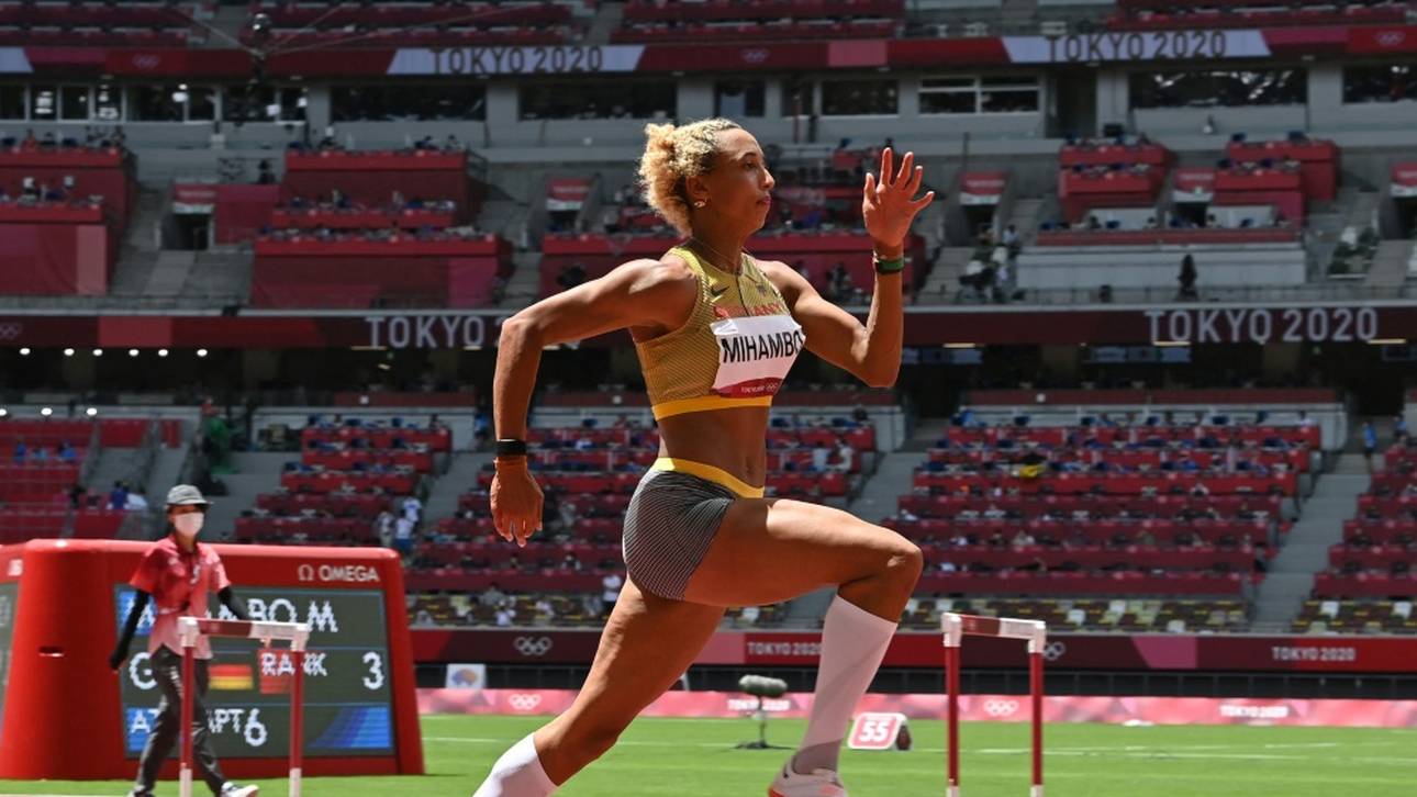 Mihambo sprintet und springt