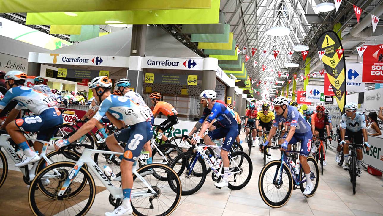 Unwirkliche Szenen um Rad-Superstars