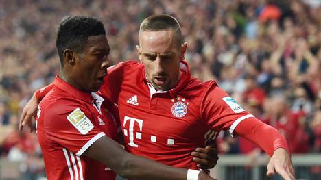 Franck Riberys Torjubel gegen Hertha BSC war Anlass für eine Twitter-Kabbelei beim FC Bayern