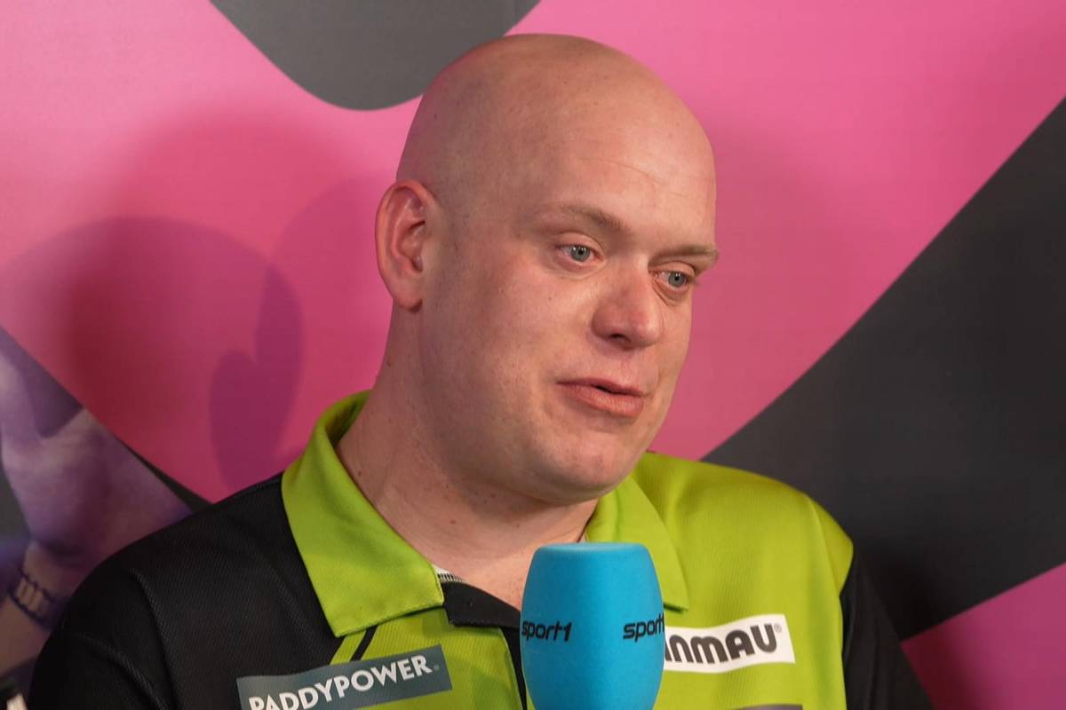 "Die Leute müssen eines verstehen": Michael van Gerwen zeigt im SPORT1-Interview nach der Rekordshow im Viertelfinale seine emotionale Seite.