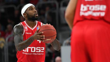 Tyrese Rice steuerte drei Punkte zum Sieg von Brose Bamberg gegen Rasta Vechta  bei