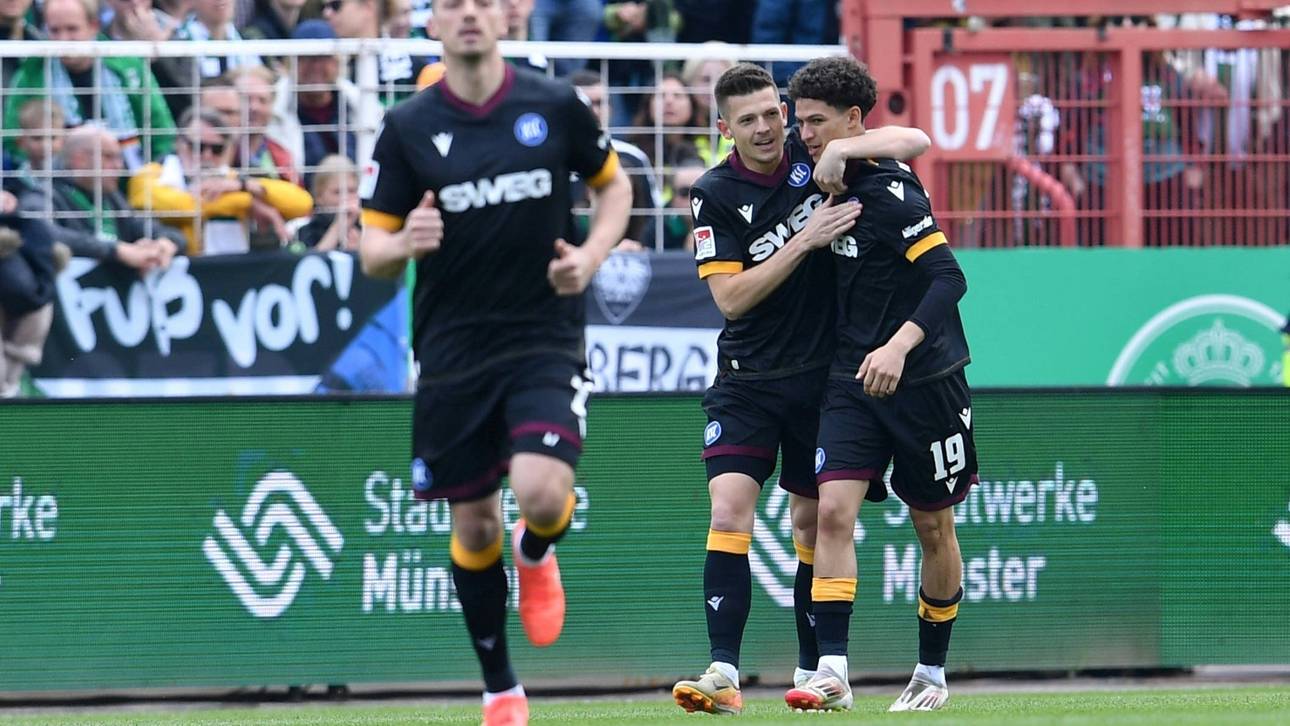 Turbo-Gegentor: Münster rutscht ab