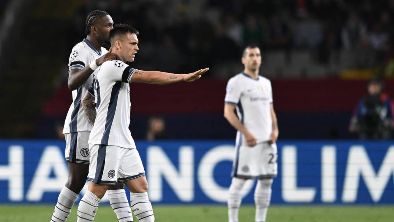 Lautaro Martínez musste verletzungsbedingt ausgewechselt werden