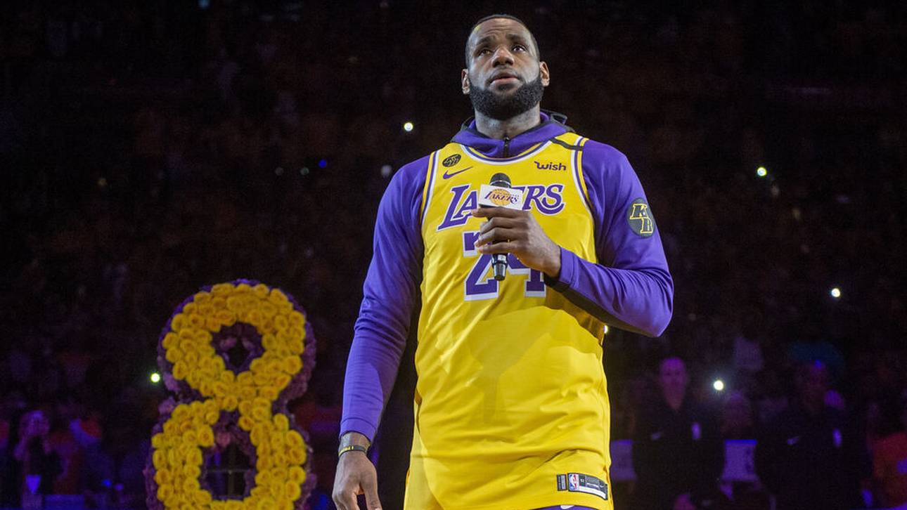LeBron James gewann den Titel auch für Kobe Bryant