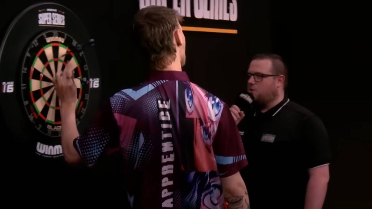 Legendensohn mit 9-Darter!