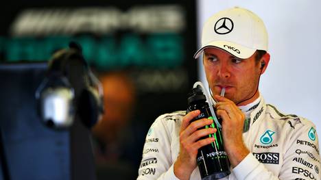 Nico Rosberg blieb im zweiten Training nur die Rolle des Zuschauers