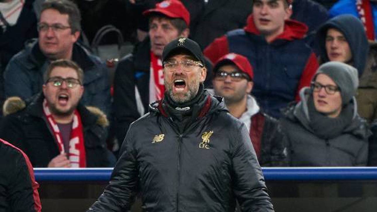 Dafür sah Klopp erstmals rot