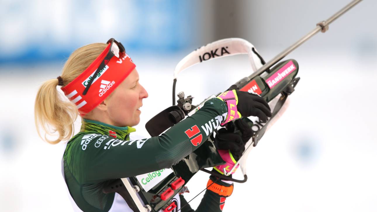 Hildebrand sprintet auf das Podest