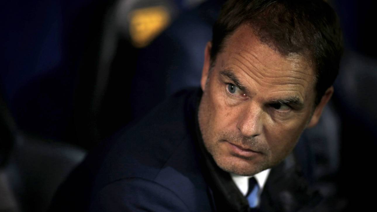 De Boer bei Inter freigestellt