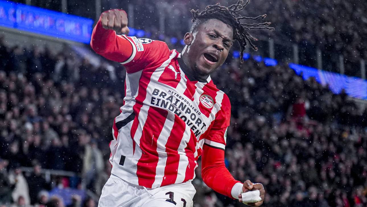 Johan Bakayoko wechselt von PSV Eindhoven zu RB Leipzig