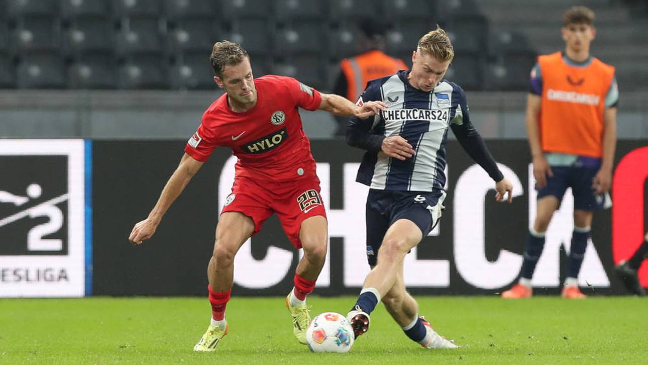DFB-Pokal heute: Hertha gegen Elversberg