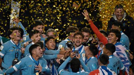 Uruguay feiert den Titel