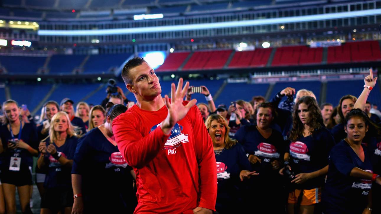 Gronkowski trainiert mit Barca-Stars