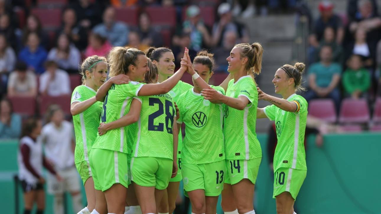 Wolfsburg stürmt zum Pokal-Rekord