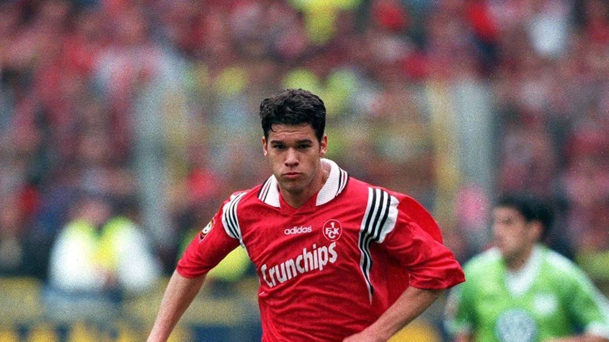 ... und der junge Michael Ballack