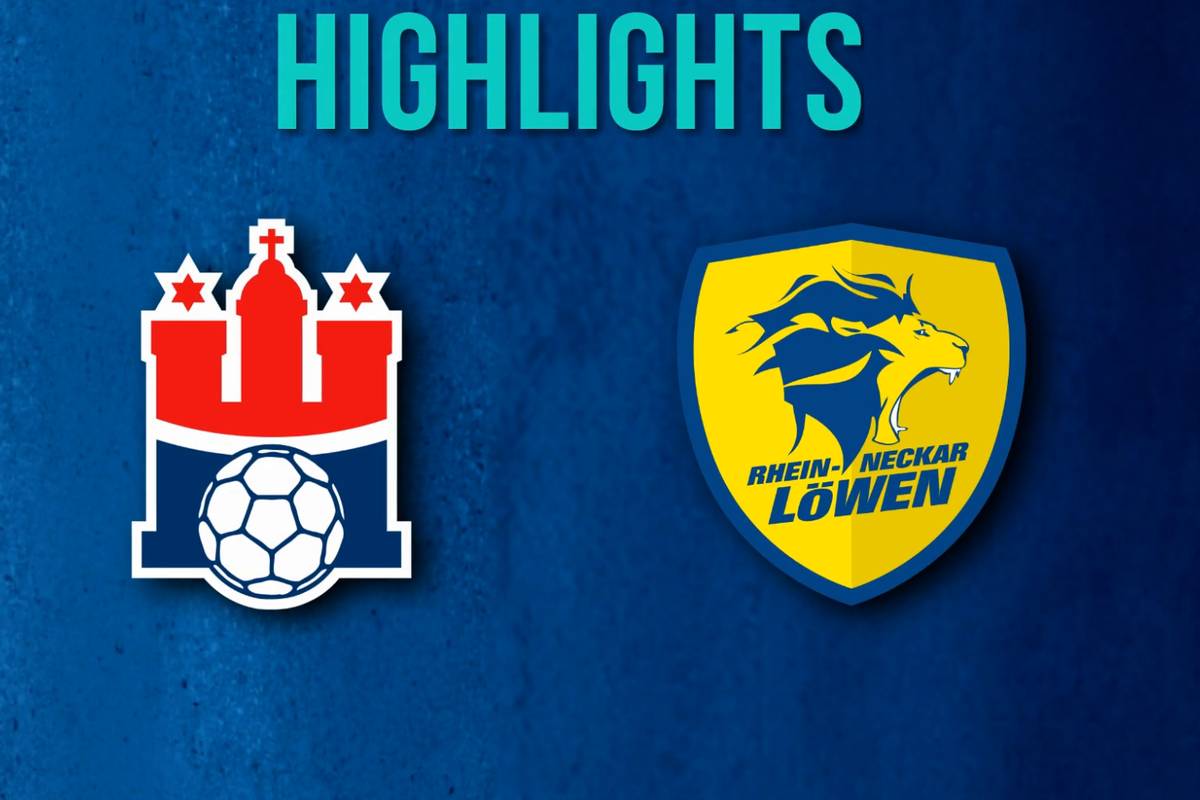 Die Highlights der Partie HSV Hamburg - Rhein-Neckar Löwen aus der Handball-Bundesliga im Video.