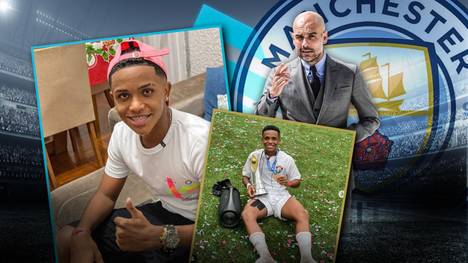 Der junge Brasilianer Kayky soll bei Manchester City auf der Liste stehen