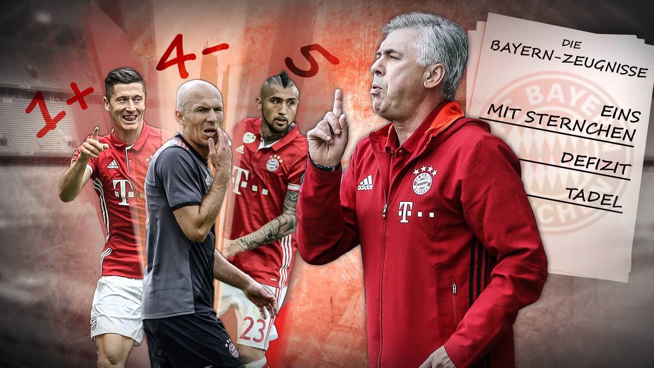 Spieler-Noten: Ancelottis Zeugnisse