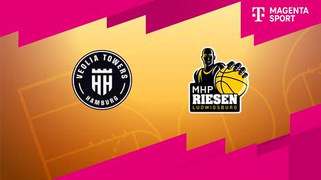 Veolia Towers Hamburg - MHP RIESEN Ludwigsburg: Highlights | BBL Pokal