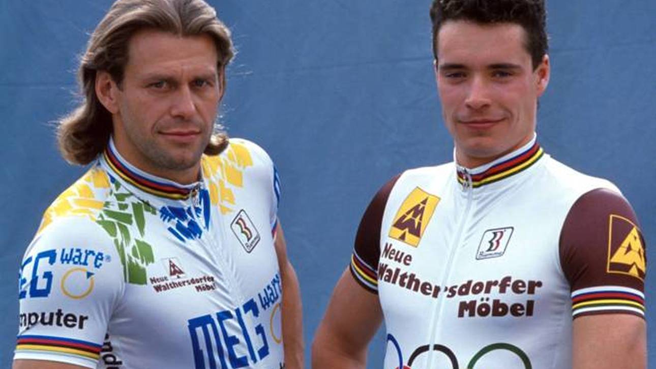 Michael Hübner und Jens Fiedler waren in den Neunzigern die deutschen Bahnrad-Aushängeschilder