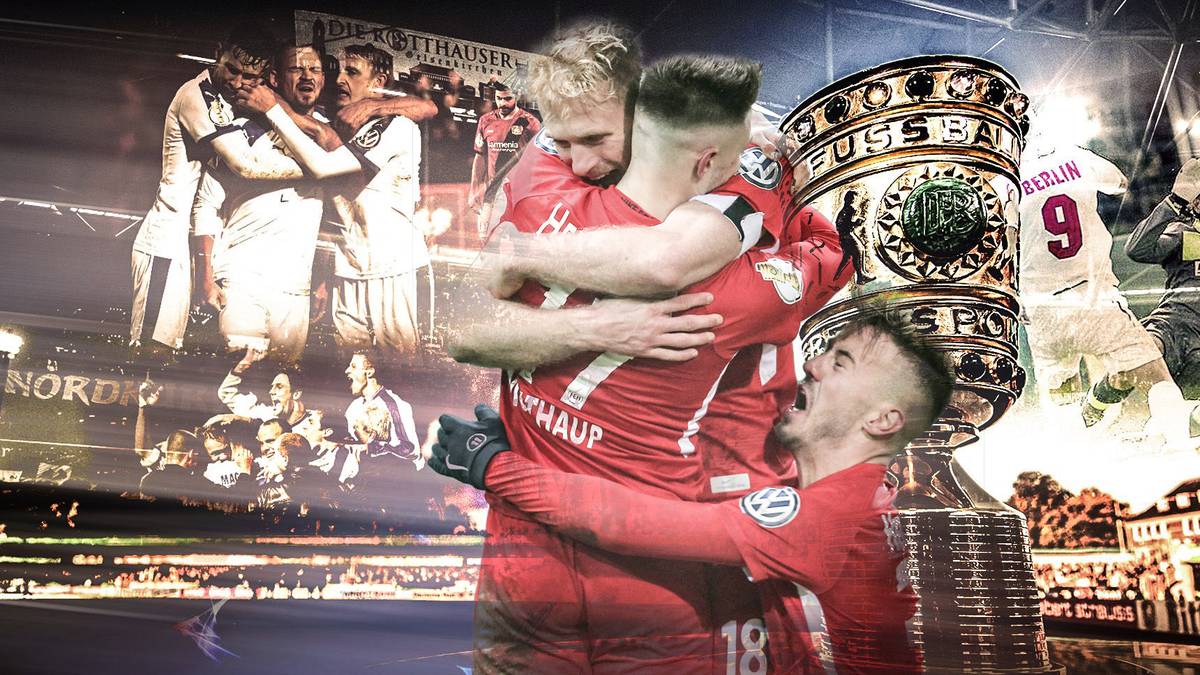 Die Historie des DFB-Pokals ist voll von faustdicken Überraschungen und Heldengeschichten sorgte SPORT1 blickt auf die größten Pokal-Sensationen