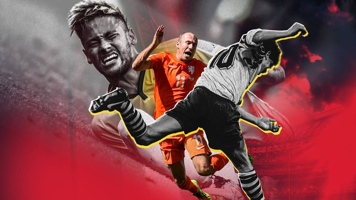 Am 13. April 1995, also vor 25 Jahren, fabrizierte Andreas Möller die "Mutter aller Schwalben". Beim Spiel des BVB gegen den KSC lässt sich der damalige Mittelfeldstar zu einer unrühmlichen Schauspieleinlage hinreißen. SPORT1 zeigt eine Auswahl legendärer Schwalben