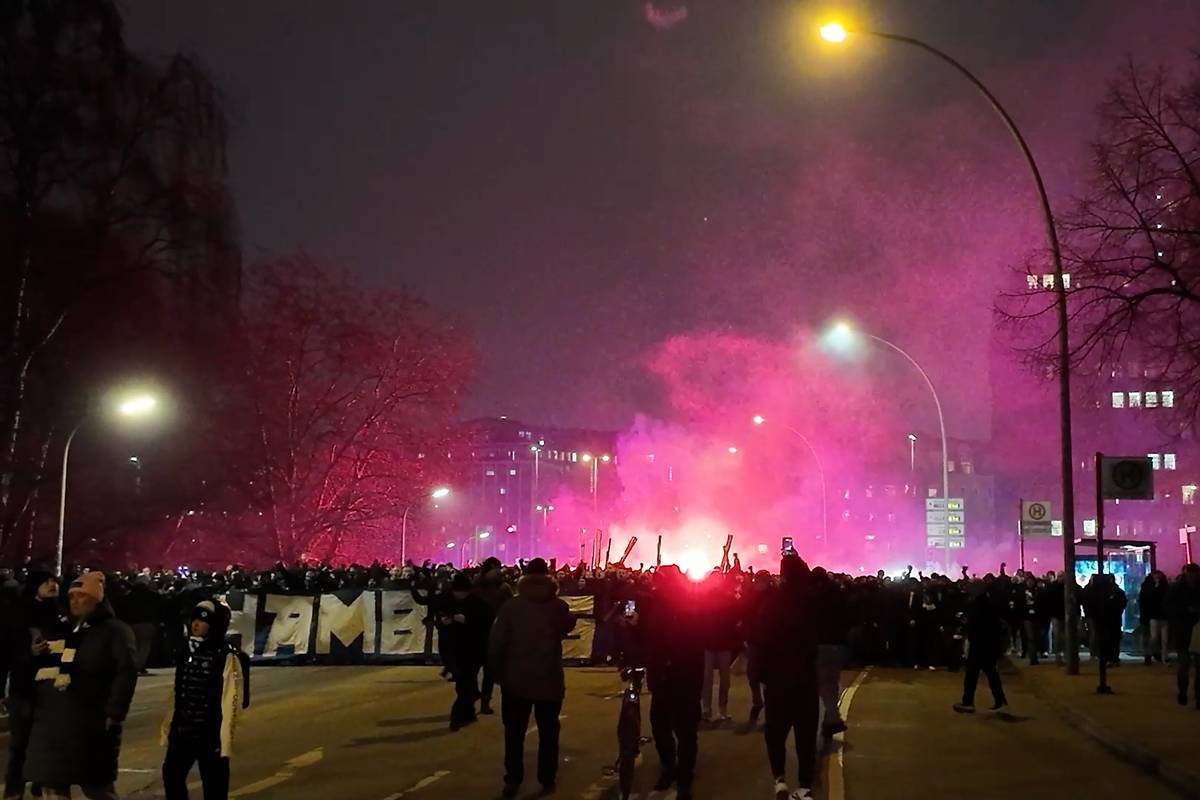 Heißes Fan-Duell zwischen HSV und St. Pauli