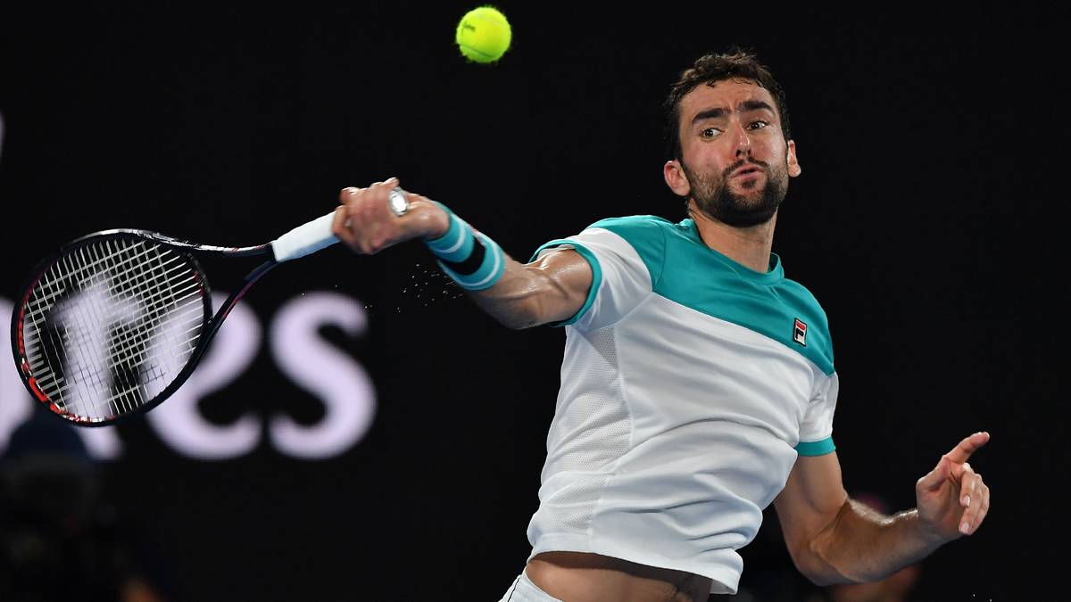 Dort trifft er wieder auf Marin Cilic, und diesmal macht ihm der Kroate das Leben richtig schwer, zwingt ihn in einen entscheidenden fünften Satz