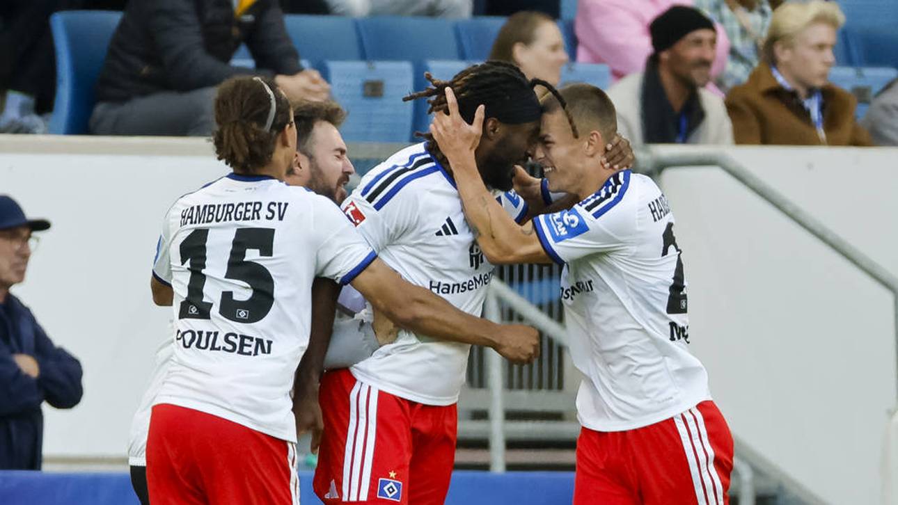 HSV feiert Last-Minute-Erfolg gegen Hoffenheim