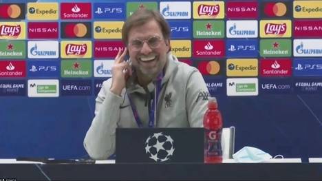 Barca, Real, Atlético: Mit welchem spanischen Klub kann Jürgen Klopp sich am ehesten identifizieren? Der Coach überlegt kurz - und reagiert dann gewohnt selbstironisch.