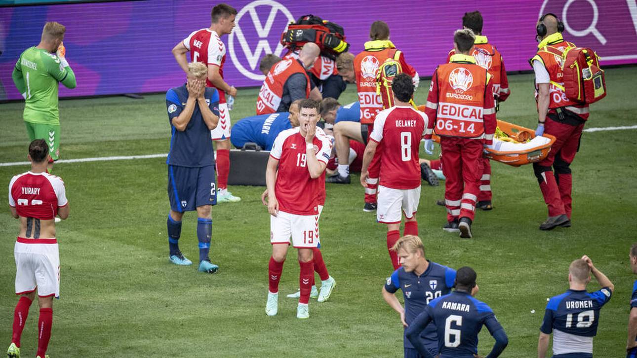 Teamarzt schildert Eriksen-Drama