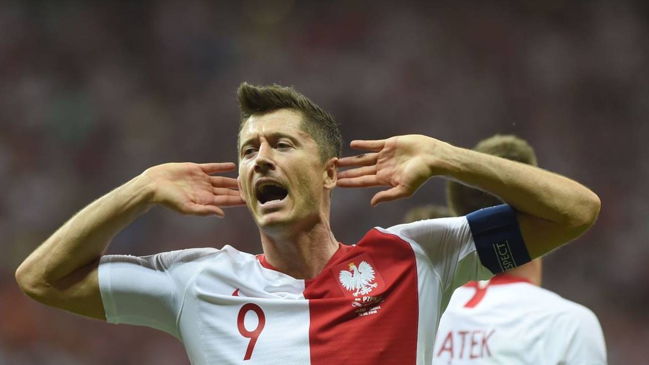 Lewandowski ballert Polen zum Sieg