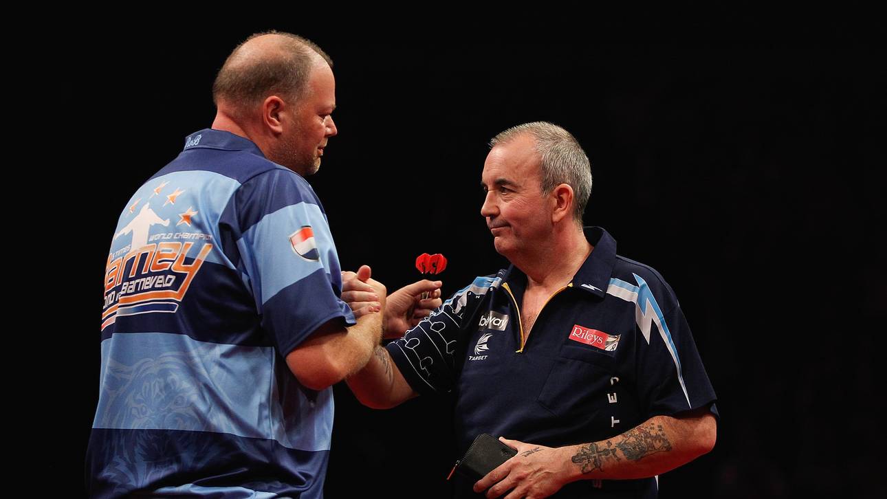 Van Barneveld huldigt Taylor