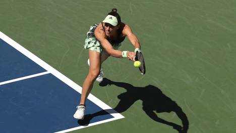 Andrea Petkovic steht nach dem Sieg gegen Petra Kvitova in der dritten Runde der US Open