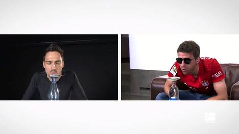 Während des Osterfests starten die Fußballstars Thomas Müller und Mats Hummels einen packenden Wettkampf. In ihrer ersten Cyber-Challenge duellieren sich die beiden in fünf vorher unbekannten Aufgaben. 