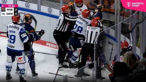 Grizzlys Wolfsburg - Schwenninger Wild Wings: Tore und Highlights | PENNY DEL