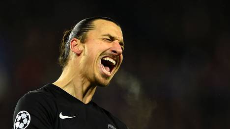 Zlatan Ibrahimovic spielt seit 2012 bei Paris Saint-Germain