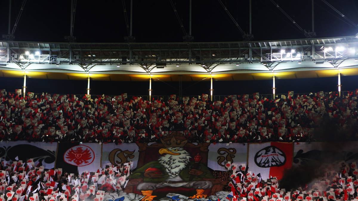 Im Regional-Derby gegen den SV Darmstadt 98 ließen sich die Eintracht-Fans ebenfalls nicht lumpen